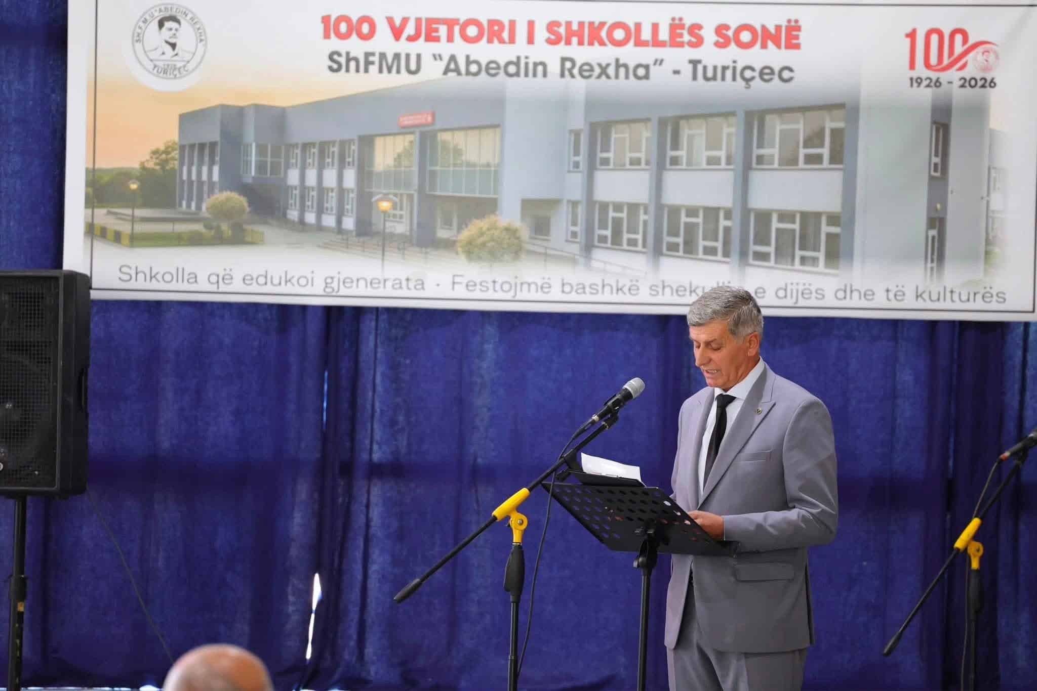 Shënohet 100-vjetori i Shkollës “Abedin Rexha”, në Turiqec